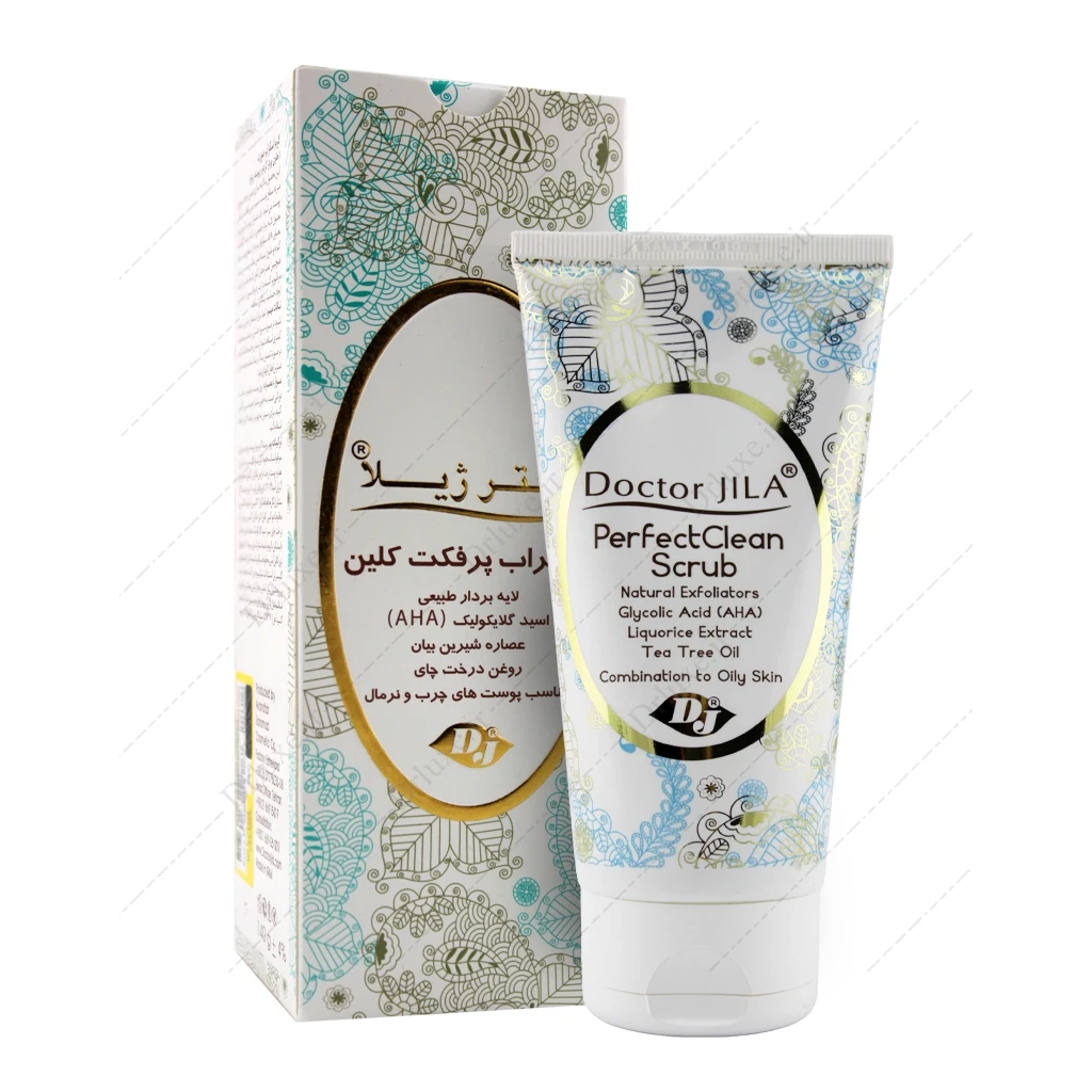 اسکراب پرفکت کلین دکتر ژیلا روغن درخت چای 140 میلی‌لیتر